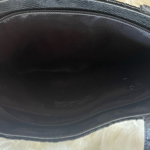 New Coast handbag animal print beaded shoulder purse - Picture 5 of 7